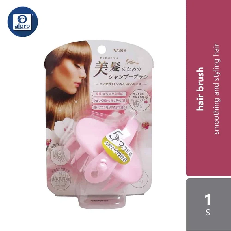 Vess Shampoo Scalp Hair Brush 1s | Smoothing & Styling Hair