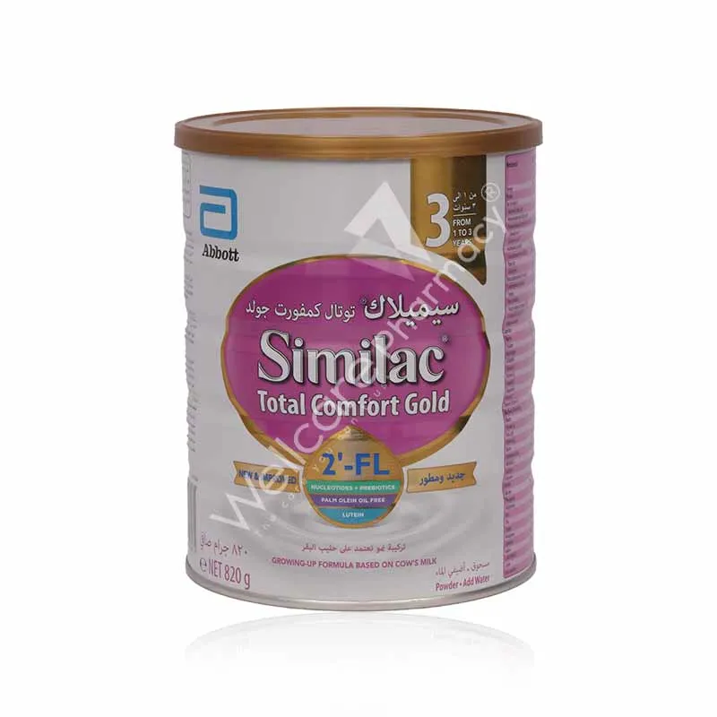Similac No3 Total Comfort Gold Milk Powder 820g