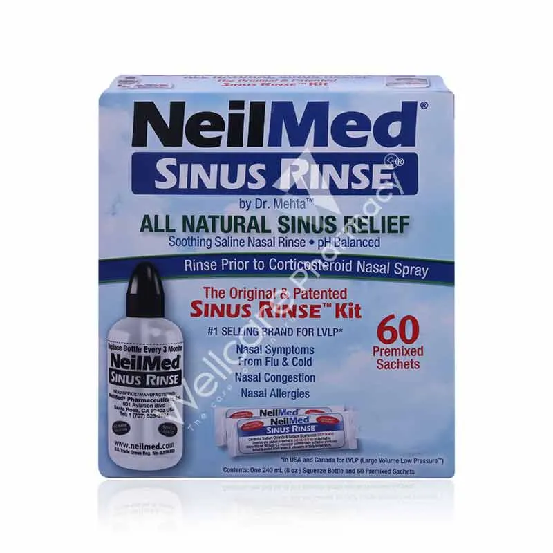 Neilmed Sinus Rinse Sachets 60'S