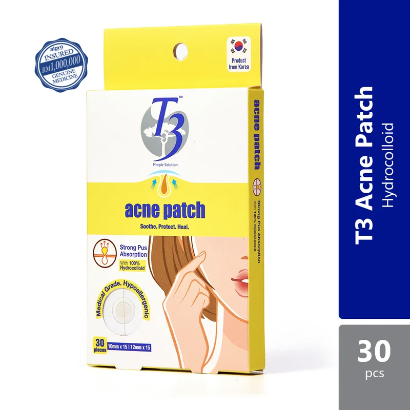 T3 Acne Patch Hydrocolloid (30s)