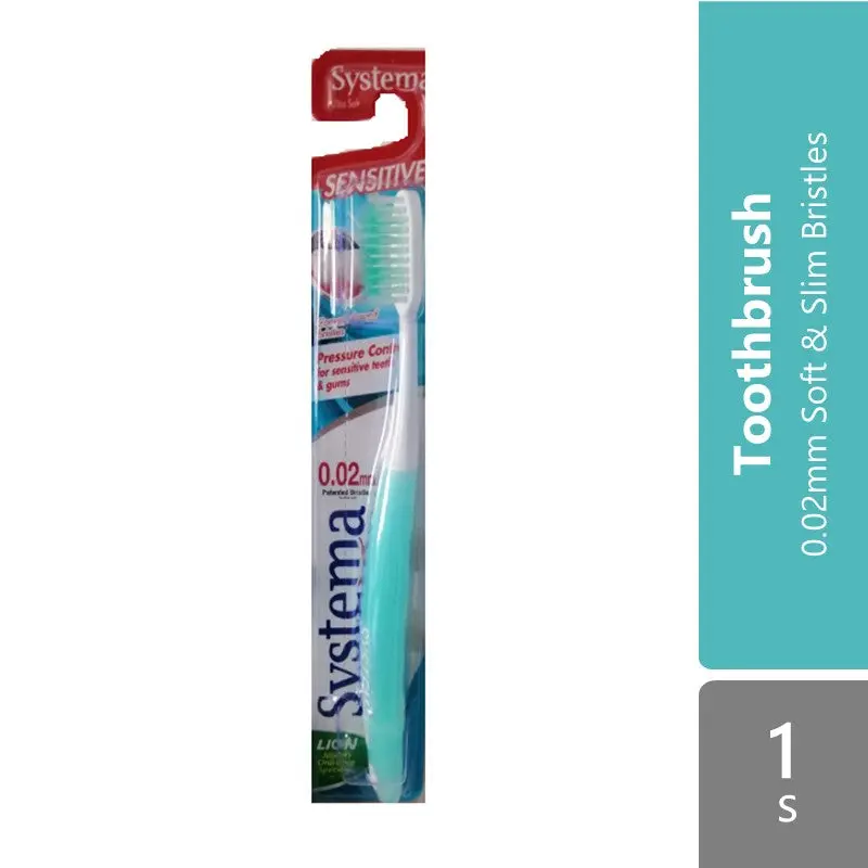Systema Sensitive 0.02mm Ultra Soft | 0.02mm Soft & Slim Bristles
