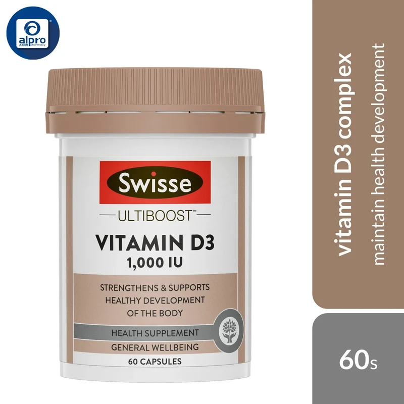 Swisse Ultiboost Vitamin D3 60s | Supports Immune Health