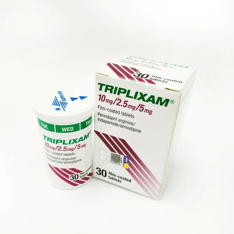 TRIPLIXAM 10MG/2.5MG/5MG 30/BX