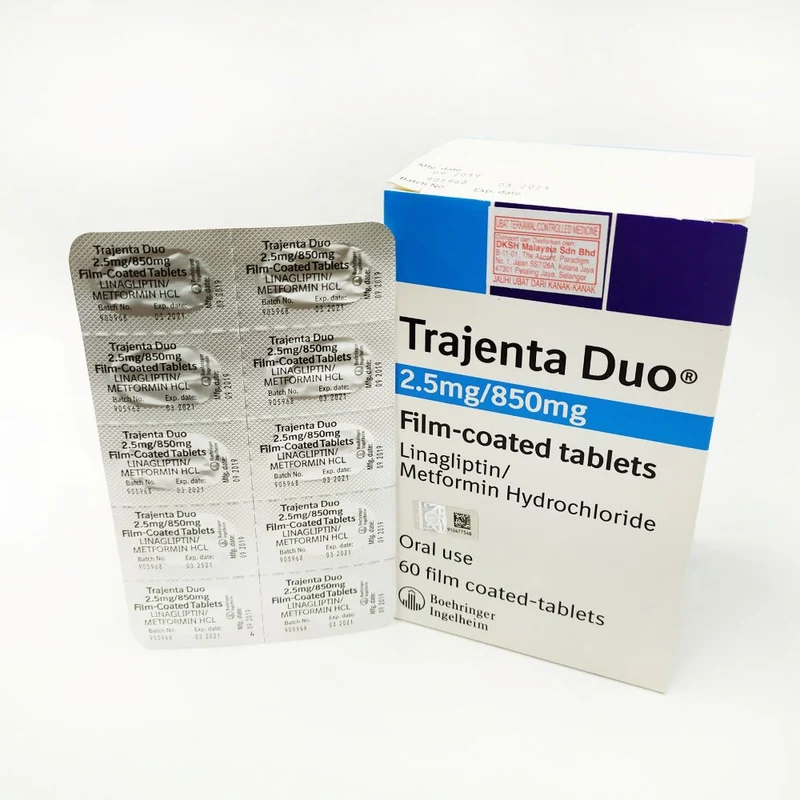 *TRAJENTA DUO 2.5MG/850MG 10S