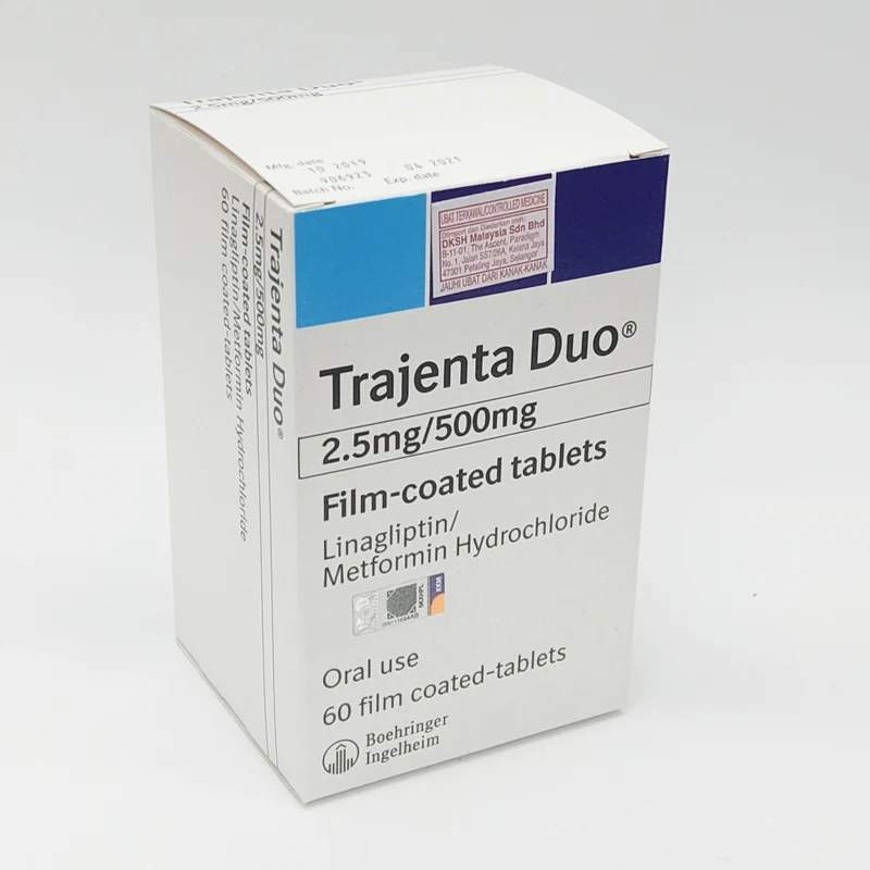 Trajenta Duo 2.5mg/500mg 6x10s