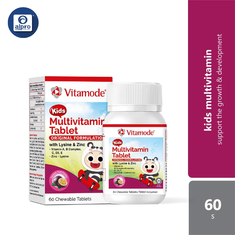 Vitamode Kids Multivitamin 60s | Promotes Good Appetite