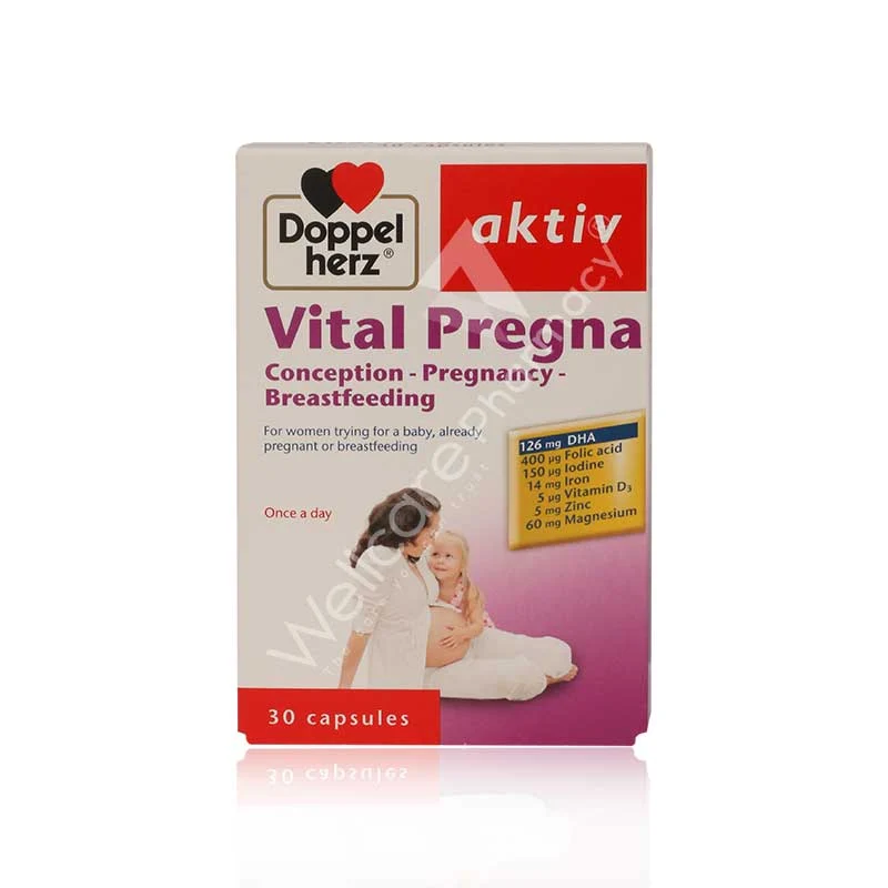 Doppelherz Aktiv Vital Pregna Capsules 30'S