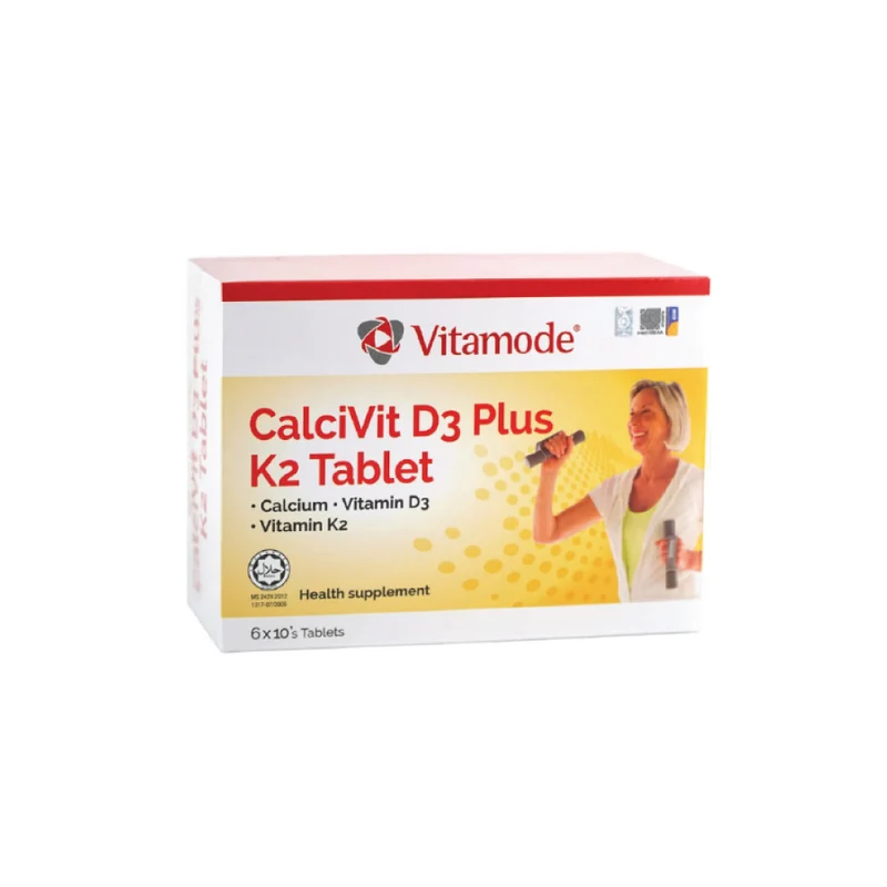 Vitamode CalciVit D3 Plus Vitamin K2 1800mg 6x 10s