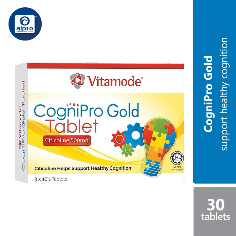 Vitamode Cognipro Gold 500mg 30s | Boost Brain Health