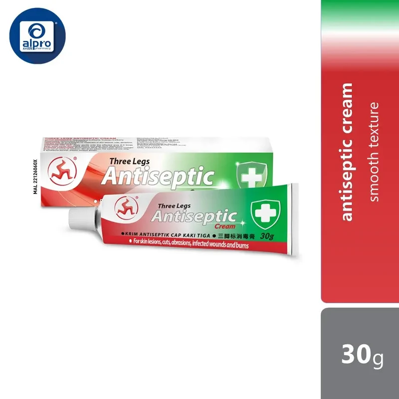 Three Legs Antiseptic Cream | Sooth and Moisturise