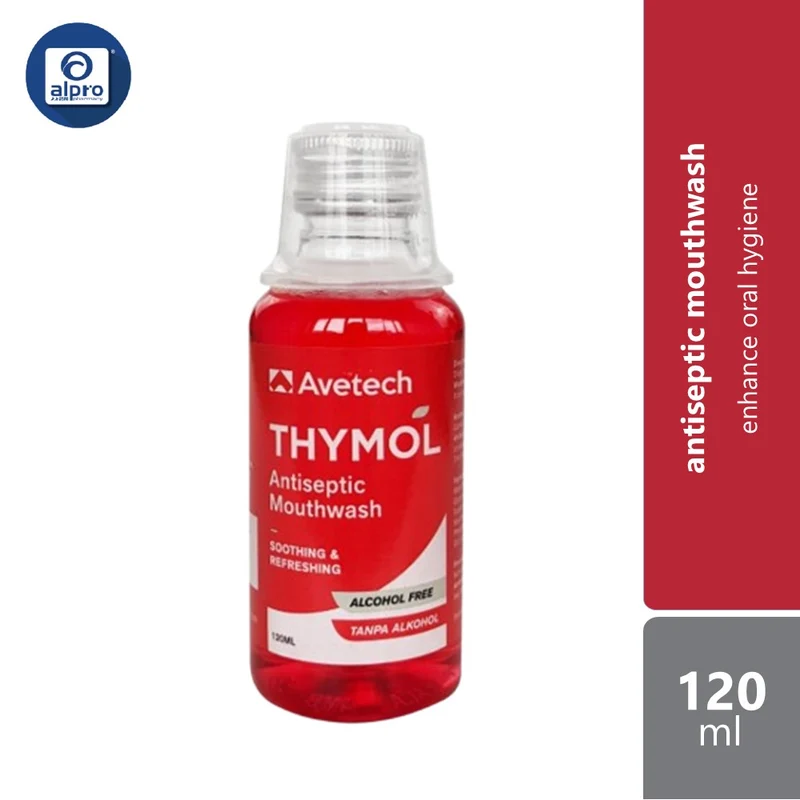 Theramol Thymol Mouthwash 120ml | Enhance Oral Hygiene