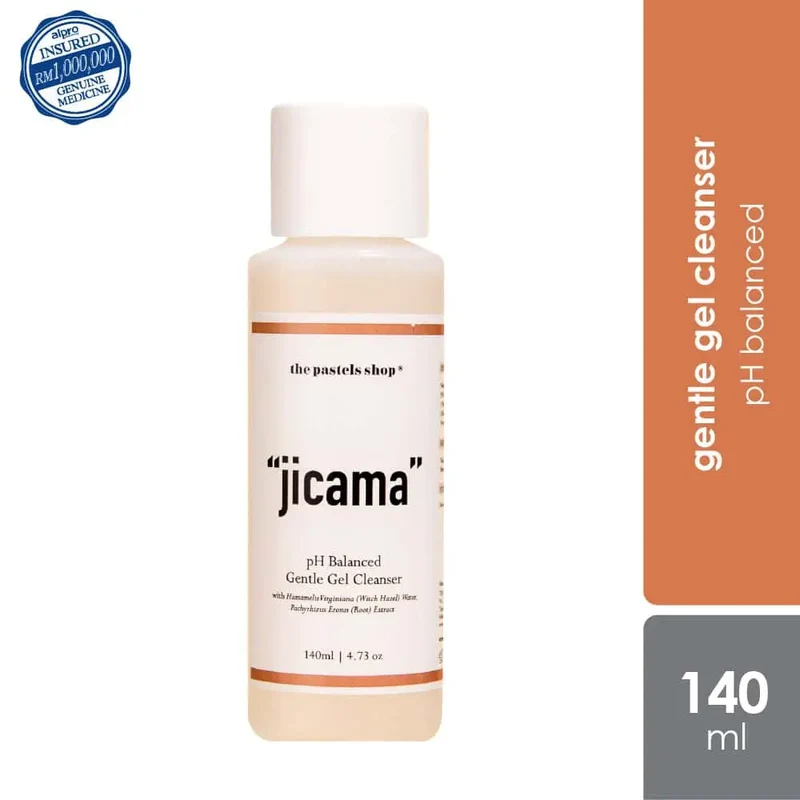 The Pastels Shop Jicama pH Balanced Gentle Gel Cleanser 140ml | Suitable for All Skin Type