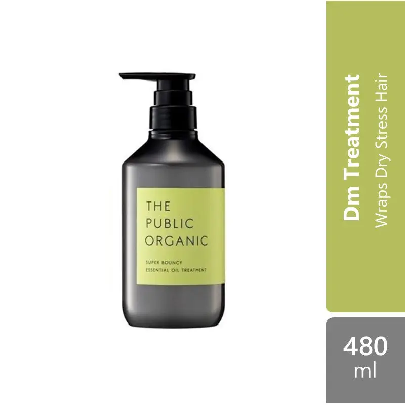 The Public Organic Super Bouncy Dm Treatment 480ml