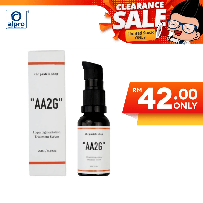 The Pastels Shop AA2G Hyperpigmentation Treatment Serum 20ml | Brightening Effect