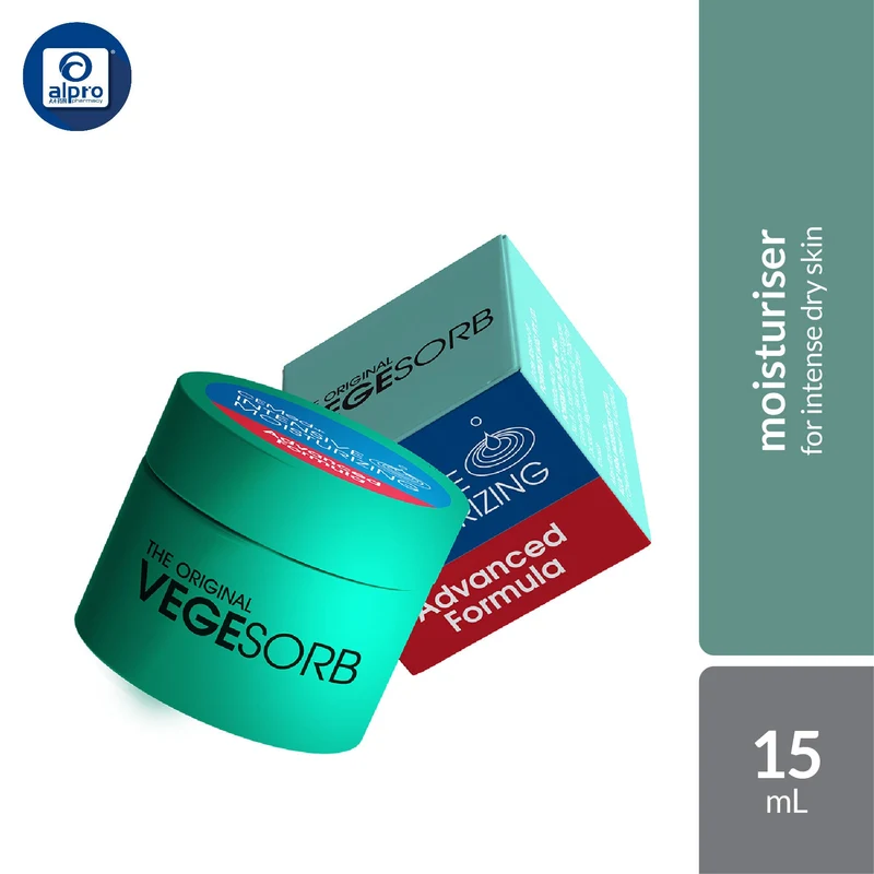 The Original Vegesorb Ce Med+ Moisturiser 15ml | Travel Size