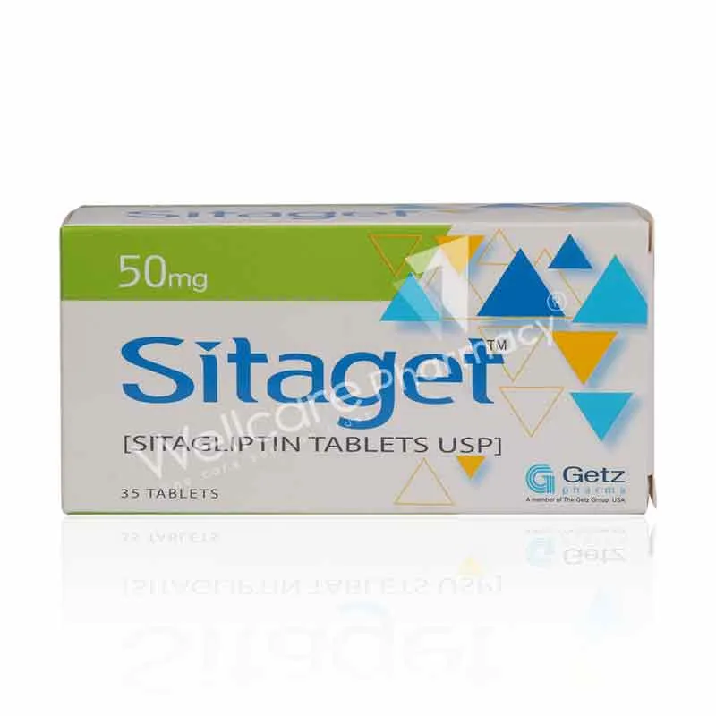 Sitaget 50mg Tablets 35'S