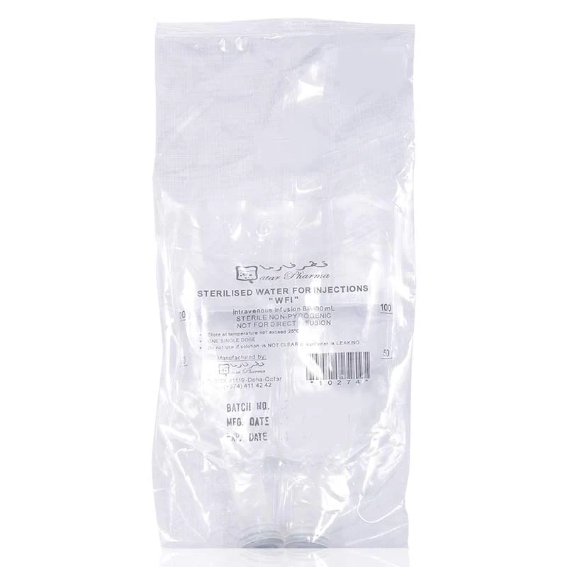 Qatar Pharma Water For Injection Bag 100ml