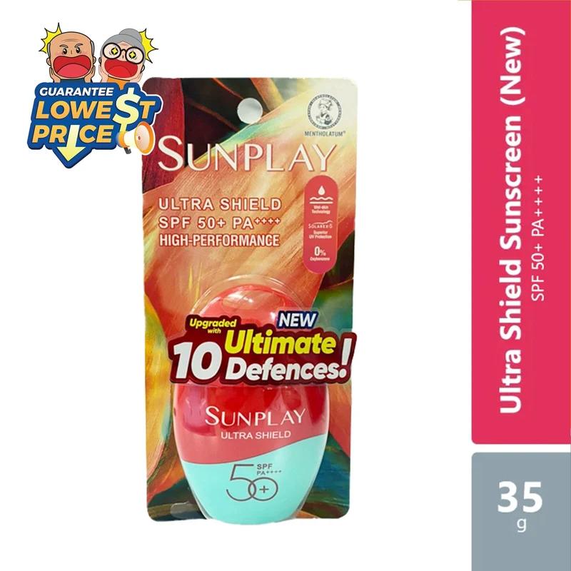 Sunplay Ultra Shield SPF50+ PA++++ 130 35g (New) | Provide Protection For Sensitive Skin