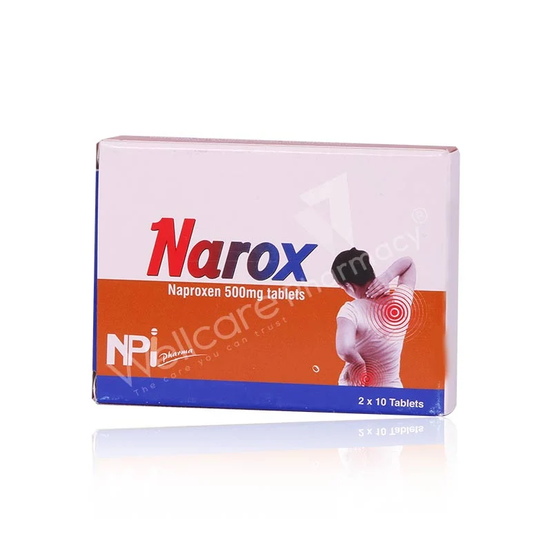 Narox 500mg Tablets 20'S