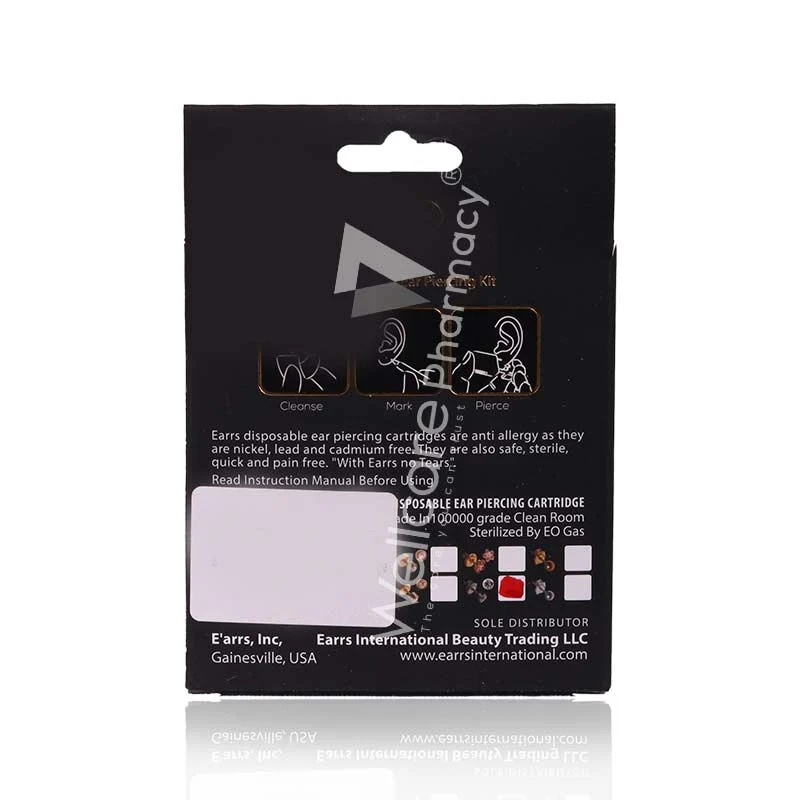 Earrs Epd-301-13g Ear 3mm Ball Self Ear Piercing Kit