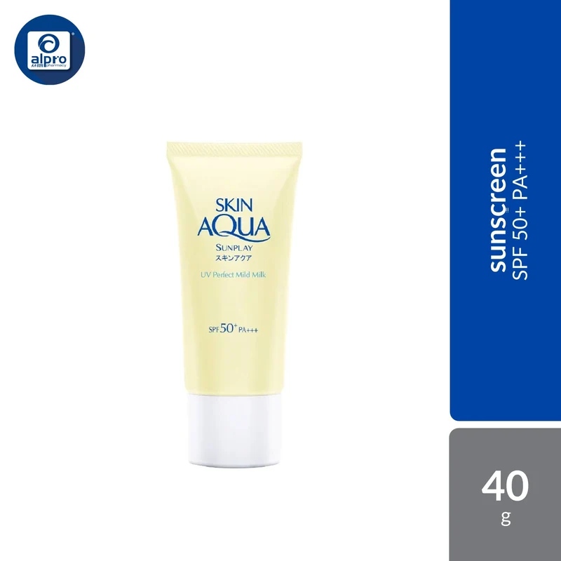 Sunplay Skin Aqua Uv Perfect Mild Milk 40g | Suitable For Sensitive Skin