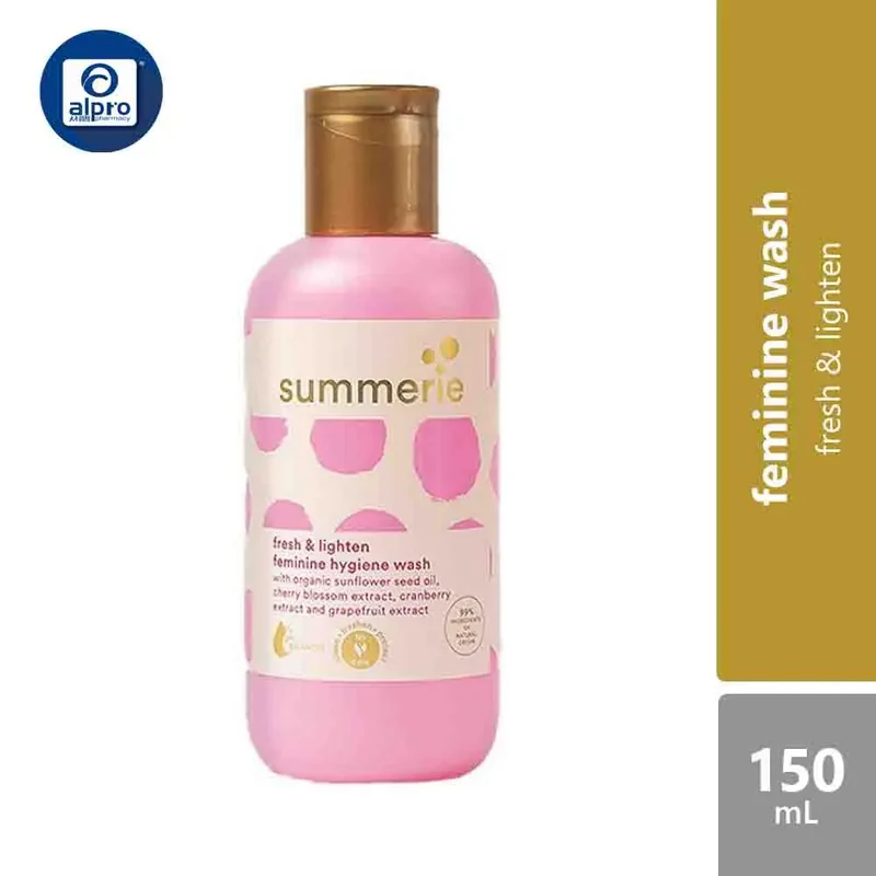 Summerie Fresh Feminine Hygiene Wash 150ml (Lighten / Firming / Soothing)