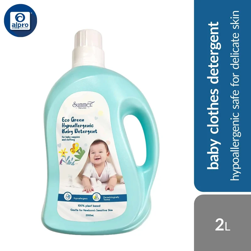 Summer Baby Liquid Detergent 2L | Hypoallergenic Safe for Delicate Skin