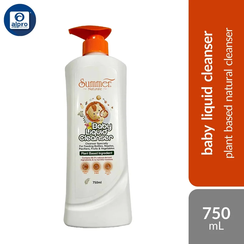 Summer Baby Liquid Cleanser 750mL | Plant Based Natural Cleanser