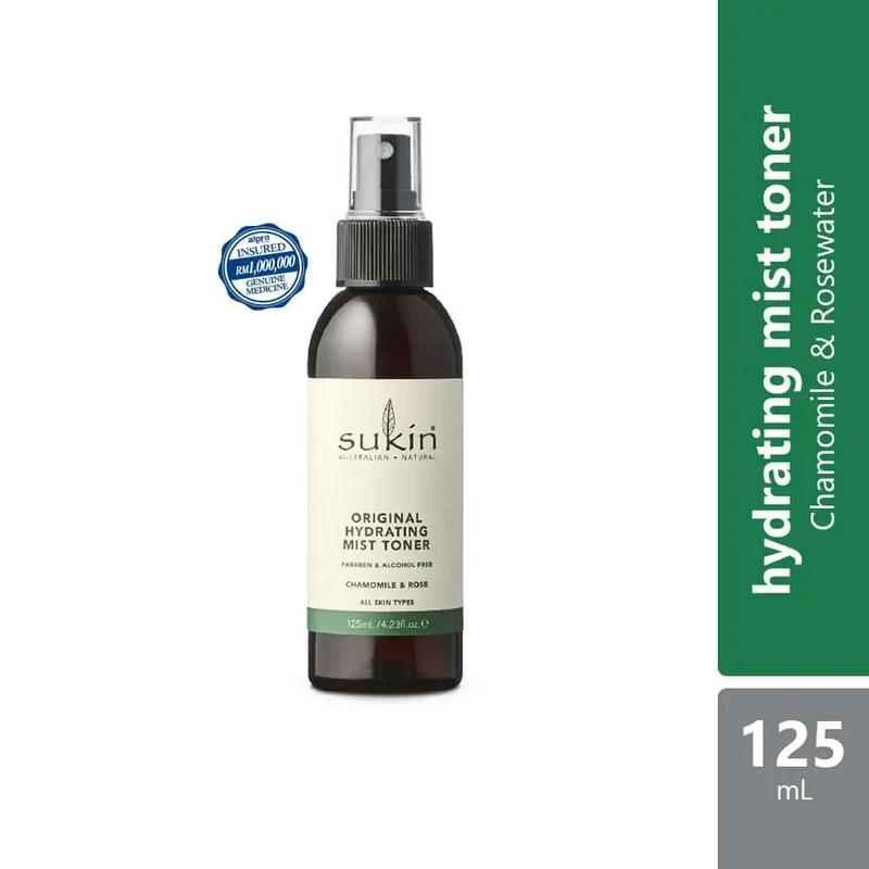 Sukin Original Hydrating Mist Toner 125ml