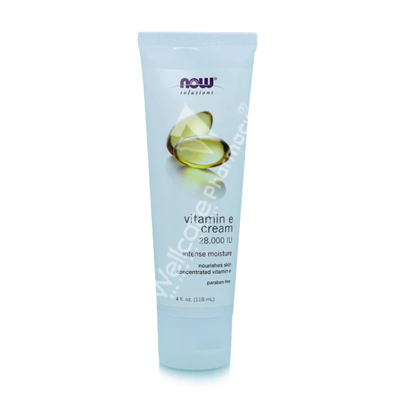 Now Vitamin E Cream 28000iu 118ml