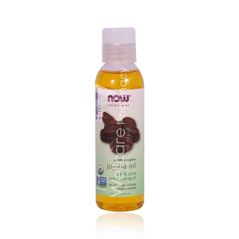 Now Jojoba Oil Organic 100% Pure 118ml