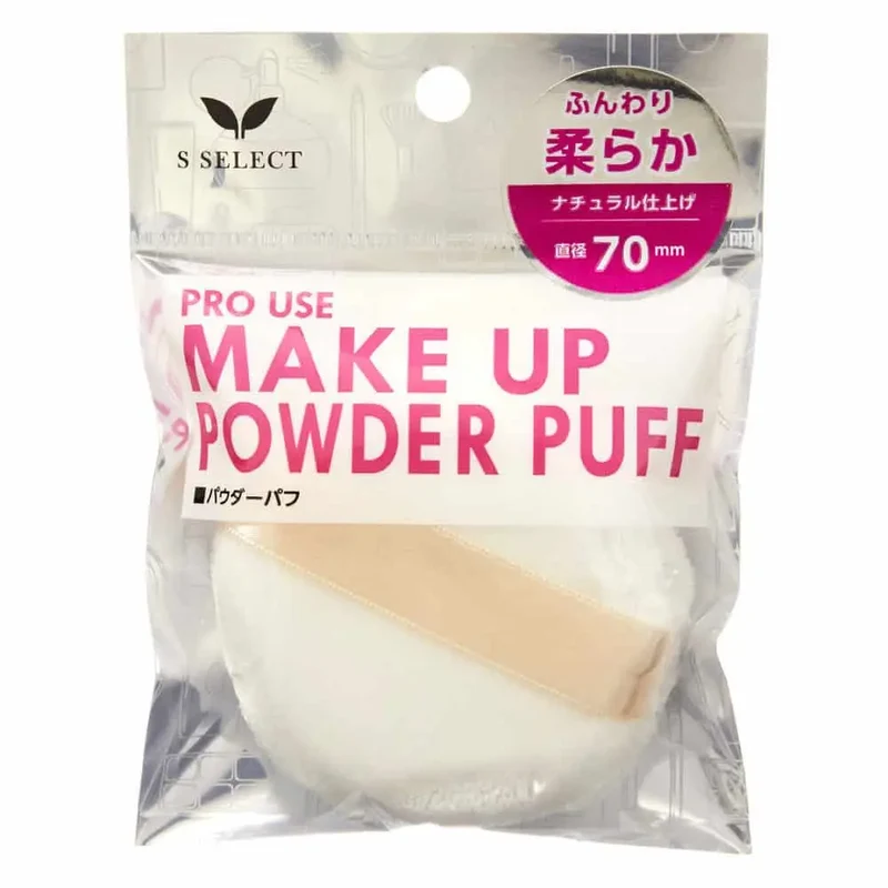 Sugi S SELECT Make Up Powder Puff 1s | Soft Type Make Up Cushion