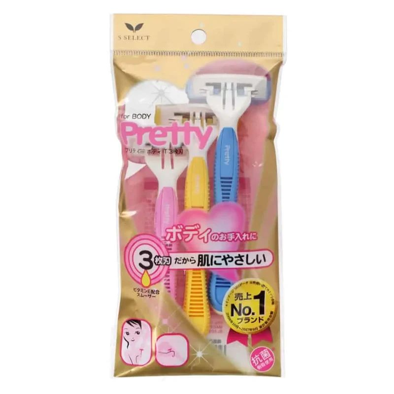 Sugi S Select T 3 Blades 3s | For body hair removal