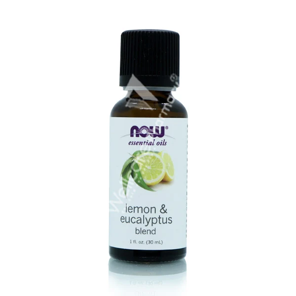 Now Lemon & Eucalyptus Oil 30ml