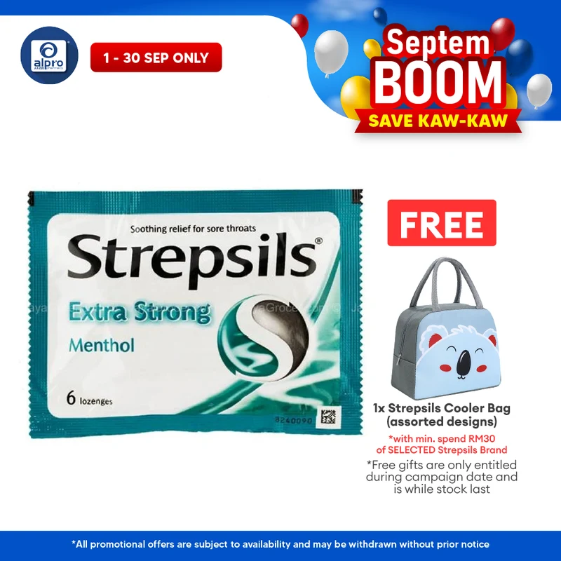 Strepsils Extra Strong 6s | Soothing Effective Relief for Throat