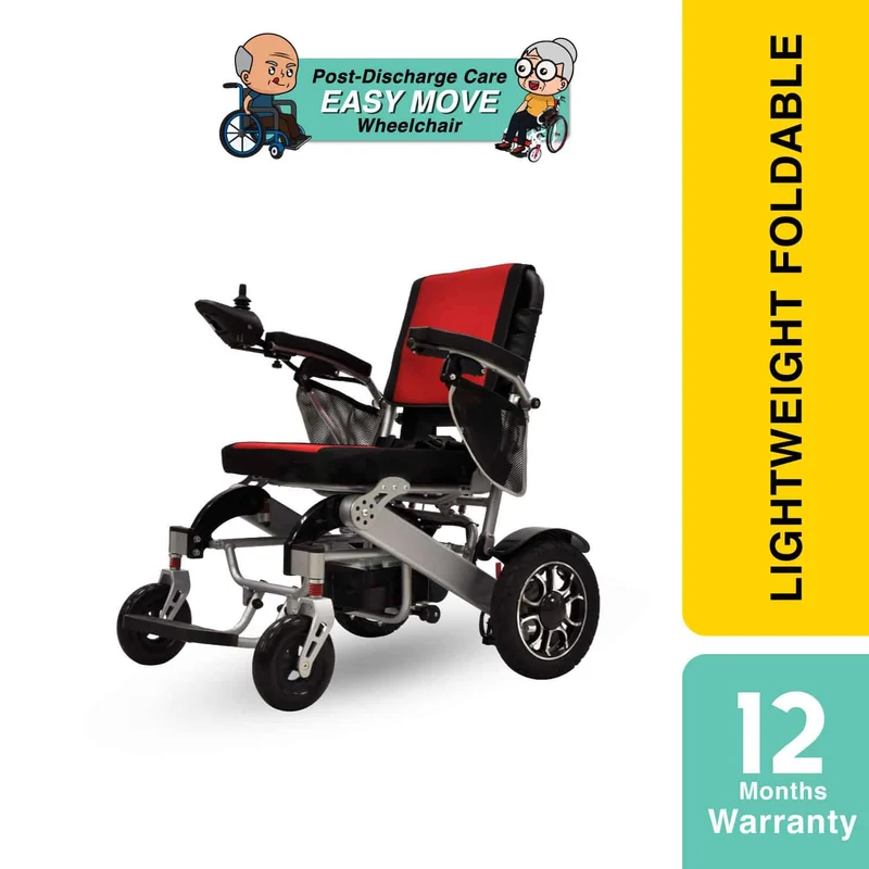Ston Lightweight Electric Wheelchair | Battery 6 months Electronics Component 12 months Warranty