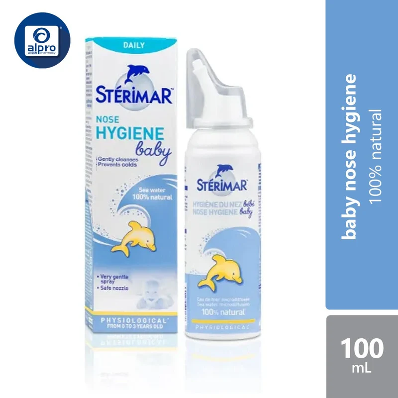 Sterimar Baby Nose Hygiene Isotonic Spray 100ml | Cleans Nose & Remove Impurities
