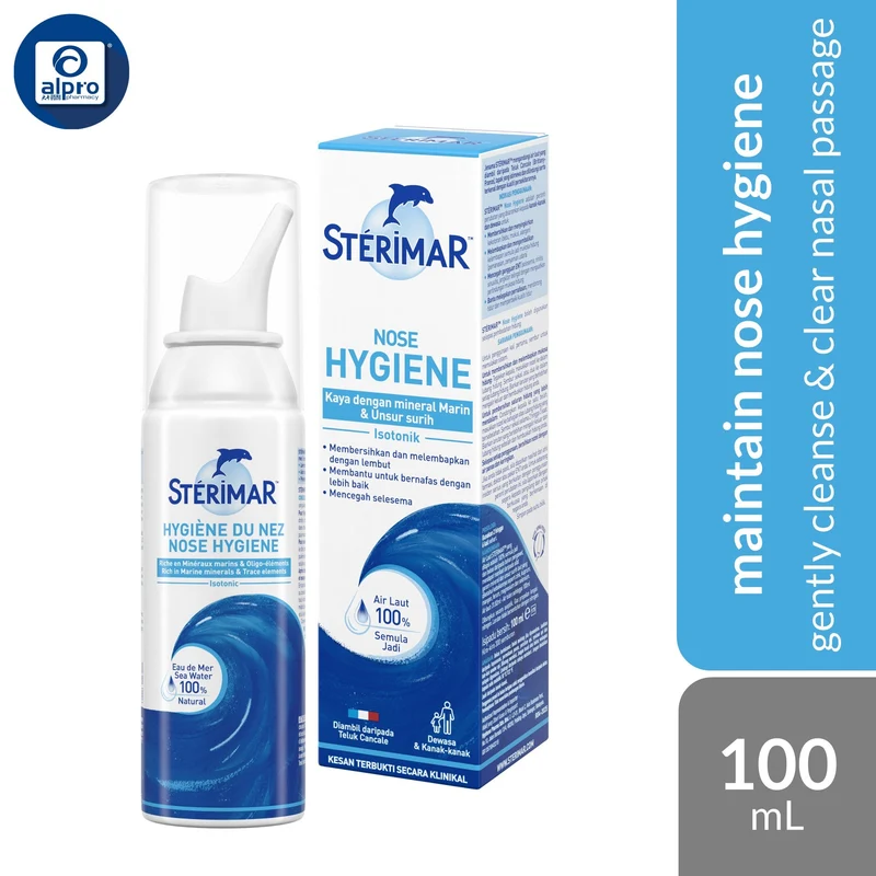 Sterimar Nose Hygiene & Comfort Isotonic Spray 100ml