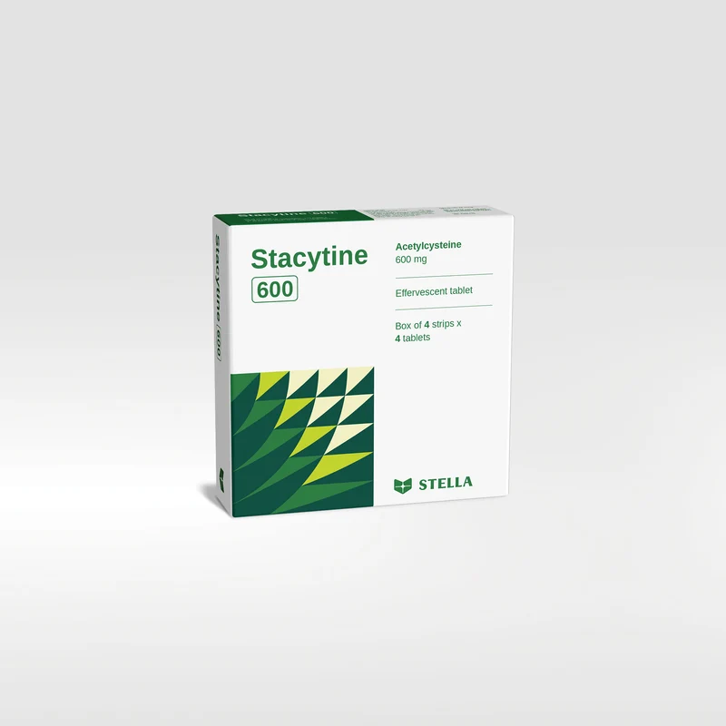 #STACYTINE 600MG EFFERVESCENT TABLET 4X4S