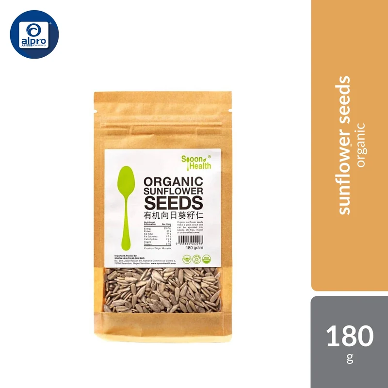 Spoon Health Organic Sunflower Seeds 180g