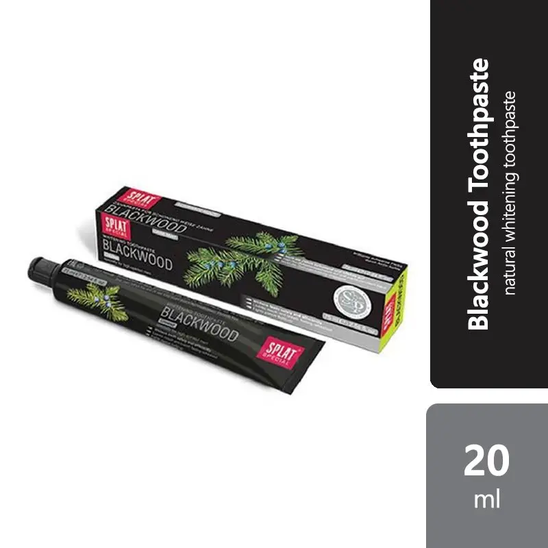 Splat Blackwood Toothpaste 20ml | Natural Whitening Toothpaste