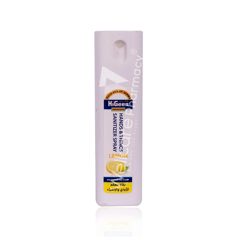 Higeen Hand & Things Sanitizer Spray Lemon 10ml