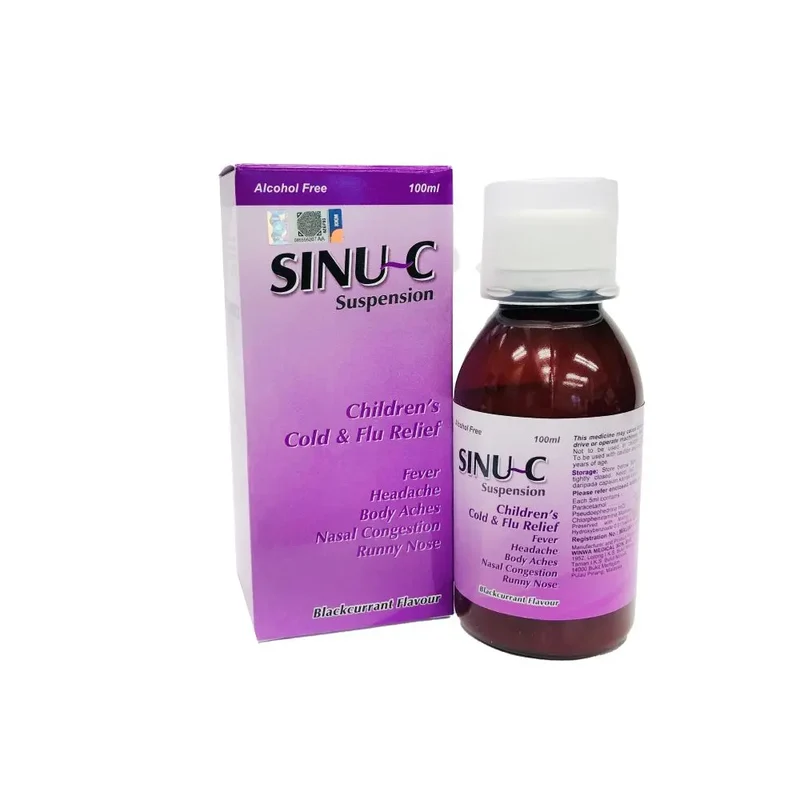 Sinu-c Suspension Blackcurrant 100ml