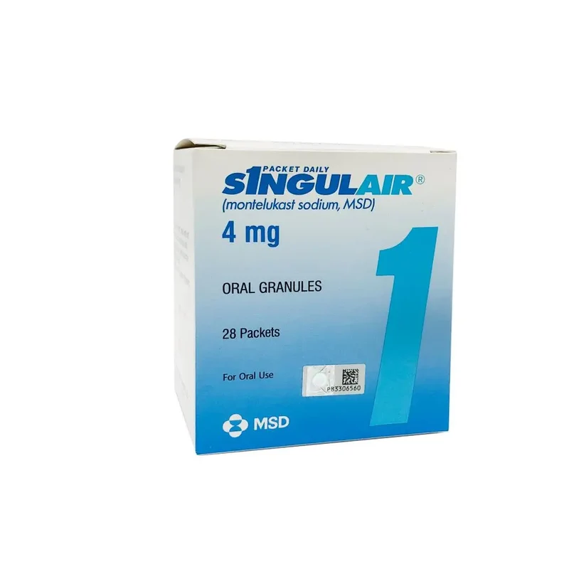 Singulair Oral Granules 4mg 28x1s