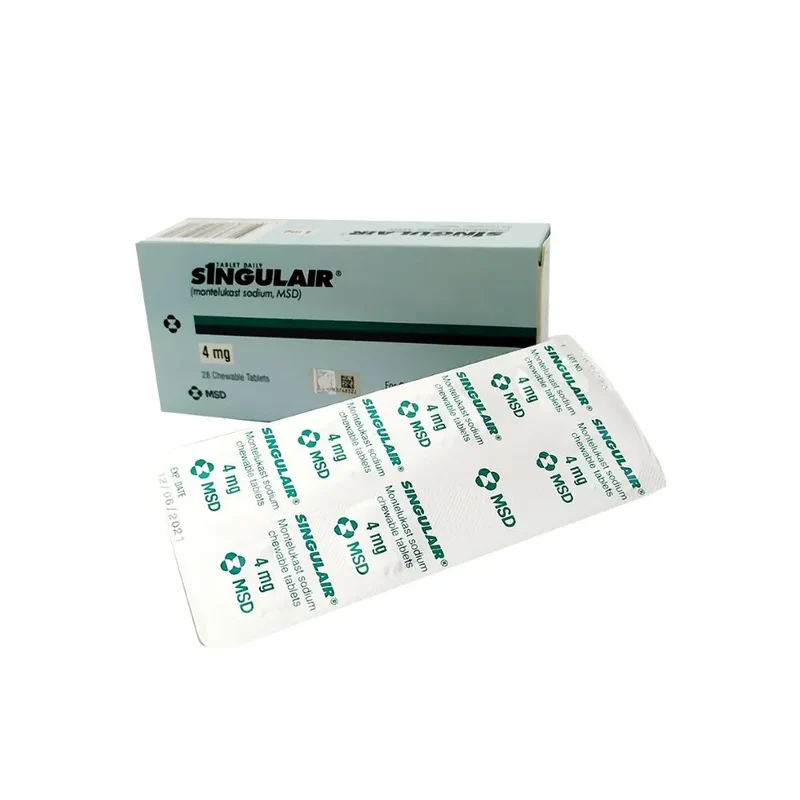 Singulair 4mg 4x7s