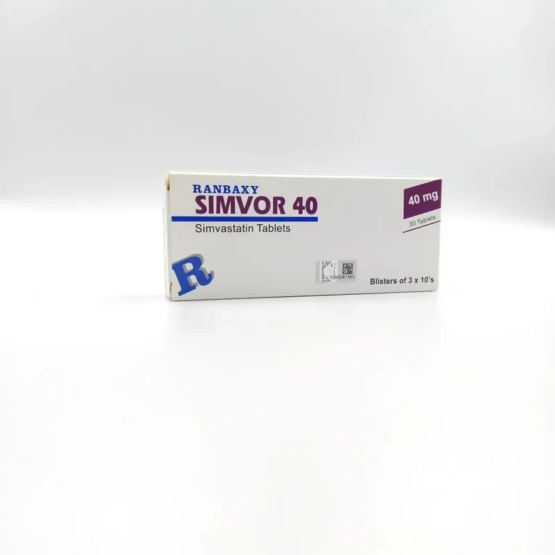 SIMVOR 40MG 30/BX