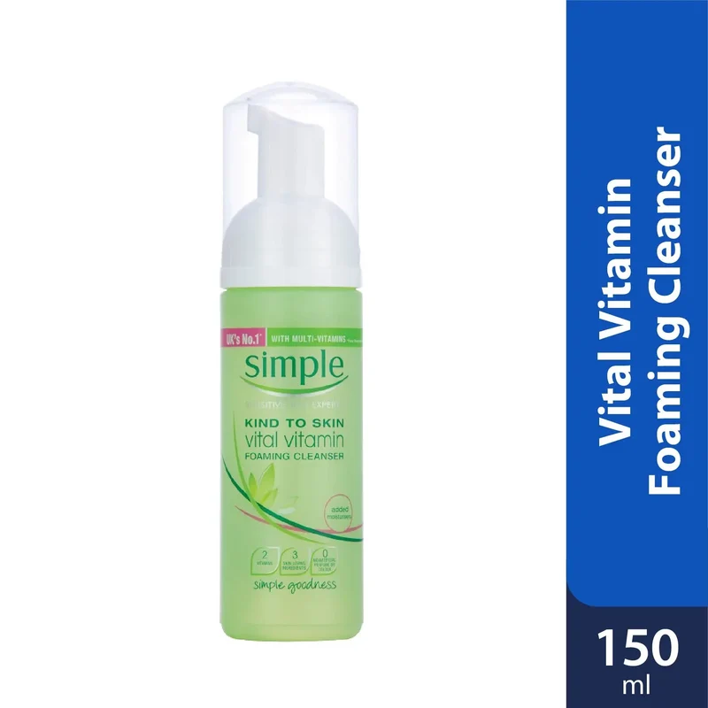 Simple Vital Vitamin Foaming Cleanser 150ml