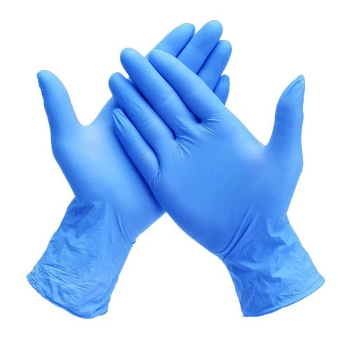 Medical Disposable Nitrile Examination Gloves Powder Free Medium 100'S