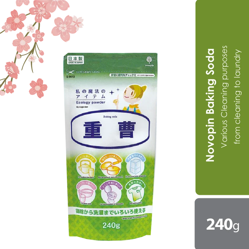Sugi Novopin Baking Soda 240g | Multi Purpose Cleaning Agent