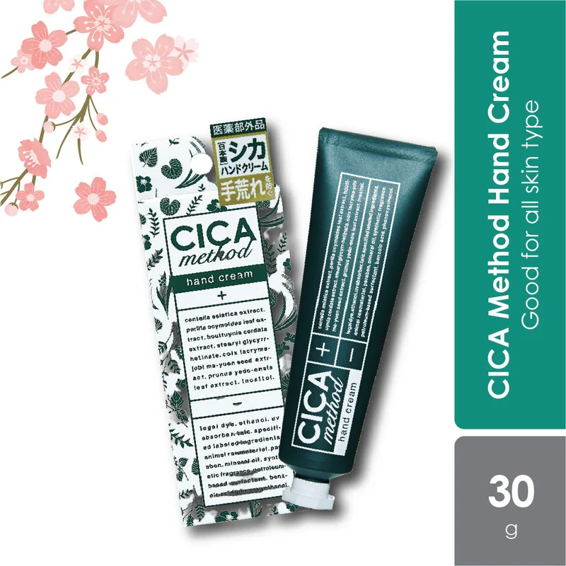 Sugi Cica Method Hand Cream 30g | For Dry & Dehydrated Skin Problem